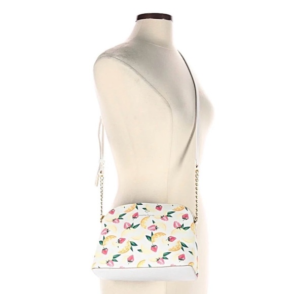 Nanette Lepore Strawberry Print Crossbody  Bag - Picture 10 of 10